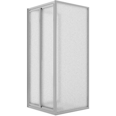 Idralite West 90x70x90 cm Mampara de ducha - Cristal opaco Idralite West 90x70x90 cm Mampara de ducha - Cristal opaco