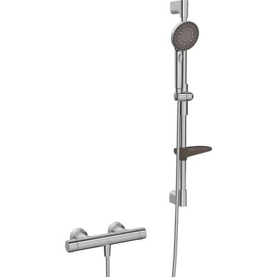Sistema de Ducha Hansa HANSAPRISMA con Termostato - 150mm Acero Inoxidable Sistema de Ducha Hansa HANSAPRISMA con Termostato - 150mm Acero Inoxidable
