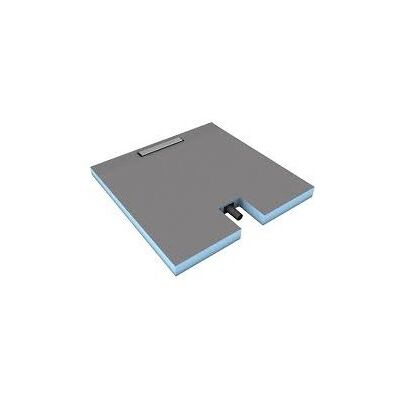 Receveur À Carreler Fundo Plano Linea Avec Barrette Courte 90 X 90 Cm - Wedi Receveur À Carreler Fundo Plano Linea Avec Barrette Courte 90 X 90 Cm - Wedi