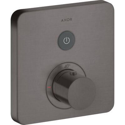 Hansgrohe Axor Starck ShowerSelect Termostato - Cromo Negro Cepillado - Válvula de Ducha Hansgrohe Axor Starck ShowerSelect Termostato - Cromo Negro Cepillado - Válvula de Ducha