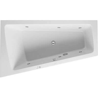 Duravit Paiova 1700x1000mm Bañera de hidromasaje empotrada Duravit Paiova 1700x1000mm Bañera de hidromasaje empotrada