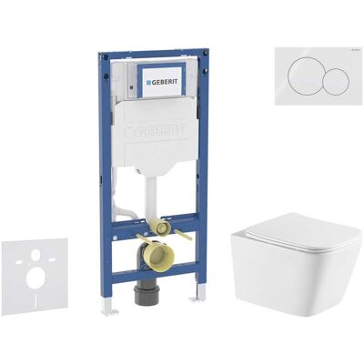 Geberit Duofix - Conjunto De Instalación Empotrada, Inodoro Arkas I Y Asiento Softclose, Pulsador Sigma01, Blanco Alpino Sani11ca31139 Geberit Duofix - Conjunto De Instalación Empotrada, Inodoro Arkas I Y Asiento Softclose, Pulsador Sigma01, Blanco Alpino Sani11ca31139