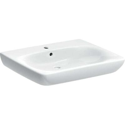 Keramag - Lavabo Renova Nr. 1 Comfort - Accesible, 650x550mm, Blanco Keramag - Lavabo Renova Nr. 1 Comfort - Accesible, 650x550mm, Blanco