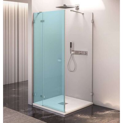 Polysan Edge - Box Doccia Fortis 100x200 Cm,antidrop, Vetro Trasparente/cromo Fl3522 Polysan Edge - Box Doccia Fortis 100x200 Cm,antidrop, Vetro Trasparente/cromo Fl3522