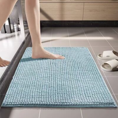 OEM Alfombrilla De Baño Antideslizante De Chenilla, Ultra Absorbente Y Lavable A Máquina, Ideal Para El Baño, La Ducha, La Bañera O Como Alfombrilla Para El Inodoro. Color Turquesa, 50 X 80 Cm. OEM Alfombrilla De Baño Antideslizante De Chenilla, Ultra Absorbente Y Lavable A Máquina, Ideal Para El Baño, La Ducha, La Bañera O Como Alfombrilla Para El Inodoro. Color Turquesa, 50 X 80 Cm.