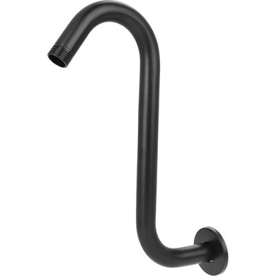 OEM Bras D'Extension De Douche Incurvé En S, 8 Po, En Acier Inoxydable 201, Pour Douche À Hauteur Élevée, Raccord G1/2 Po, Accessoire De Salle De Bain, Noir OEM Bras D'Extension De Douche Incurvé En S, 8 Po, En Acier Inoxydable 201, Pour Douche À Hauteur Élevée, Raccord G1/2 Po, Accessoire De Salle De Bain, Noir