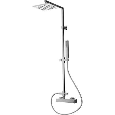 Presto Nitro Plus 52550300 Columna Ducha Monomando Mezcladora Rociador 200 Mm Y Flexo Pvc Presto Nitro Plus 52550300 Columna Ducha Monomando Mezcladora Rociador 200 Mm Y Flexo Pvc