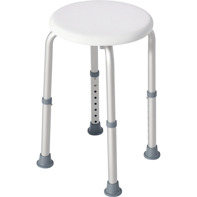 JHY DESIGN Taburete De Ducha Ajustable De Aluminio Antideslizante, 136 Kg JHY DESIGN Taburete De Ducha Ajustable De Aluminio Antideslizante, 136 Kg