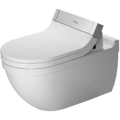 Inodoro mural Duravit Starck 3 - Cerámica Higiénica, Montaje Oculto Inodoro mural Duravit Starck 3 - Cerámica Higiénica, Montaje Oculto