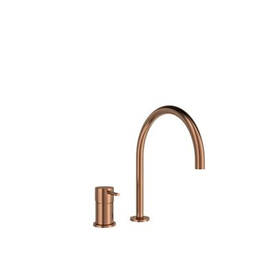 RAMON SOLER Grifo Monomando Para Lavabo Repisa - Odisea - Ramón Soler Acabado: Cobre Cepillado RAMON SOLER Grifo Monomando Para Lavabo Repisa - Odisea - Ramón Soler Acabado: Cobre Cepillado