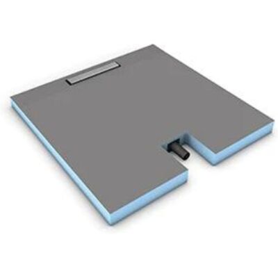 Receveur À Carreler Fundo Plano Linea Avec Barrette Courte 120 X 90 Cm - Wedi Receveur À Carreler Fundo Plano Linea Avec Barrette Courte 120 X 90 Cm - Wedi