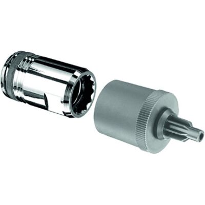 Adaptador rápido Schell - 55mm de eje - Cromado - Adaptador, Tecnología de enchufe, Parada de agua Adaptador rápido Schell - 55mm de eje - Cromado - Adaptador, Tecnología de enchufe, Parada de agua