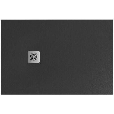 Jika Selina - Plato De Ducha 100x70 Cm, Antideslizante, Negro H2102k1r110001 Jika Selina - Plato De Ducha 100x70 Cm, Antideslizante, Negro H2102k1r110001