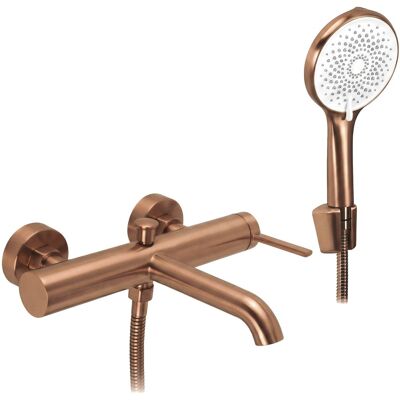 Grifo De Bañera Rea Rivo Brush Copper Grifo De Bañera Rea Rivo Brush Copper