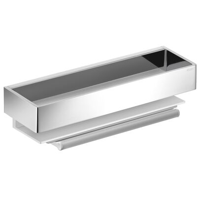 Cesta de ducha Edición 11 - Metal, Cromo negro cepillado Cesta de ducha Edición 11 - Metal, Cromo negro cepillado