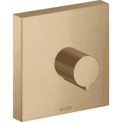 Válvula Axor Starck de Hansgrohe - Bronce Cepillado - Cuadrada - Empotrada Válvula Axor Starck de Hansgrohe - Bronce Cepillado - Cuadrada - Empotrada