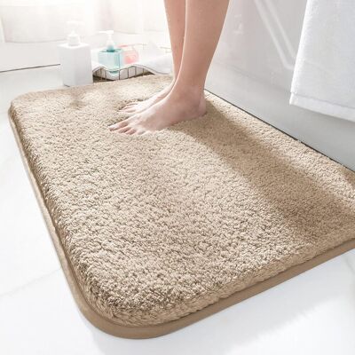 OEM Alfombrilla De Baño Antideslizante De 60 X 90 Cm, Suave Y Absorbente, Alfombrilla De Baño De Microfibra De Pelo Largo Para Baños, Lavable A Máquina, Para Bañera, Ducha Y OEM Alfombrilla De Baño Antideslizante De 60 X 90 Cm, Suave Y Absorbente, Alfombrilla De Baño De Microfibra De Pelo Largo Para Baños, Lavable A Máquina, Para Bañera, Ducha Y