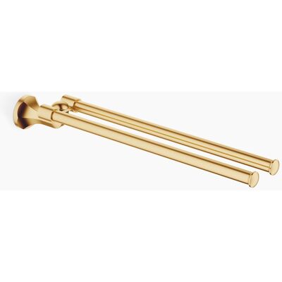 Toallero Dornbracht Madison - Juego de 2, giratorio, latón cepillado Toallero Dornbracht Madison - Juego de 2, giratorio, latón cepillado