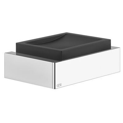 Soporte de jabón de pared GESSI Rettangolo - Negro - Accesorios de baño Soporte de jabón de pared GESSI Rettangolo - Negro - Accesorios de baño
