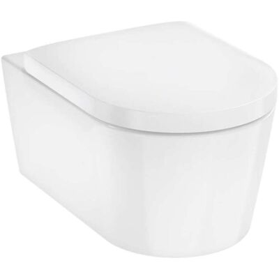 Hansgrohe EluPura S Inodoro Suspendido - Seguridad, Ahorro de agua, SoftClose Hansgrohe EluPura S Inodoro Suspendido - Seguridad, Ahorro de agua, SoftClose