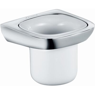 Soporte de vaso de vidrio Kludi Amba con vaso - Soporte para vaso de baño Soporte de vaso de vidrio Kludi Amba con vaso - Soporte para vaso de baño