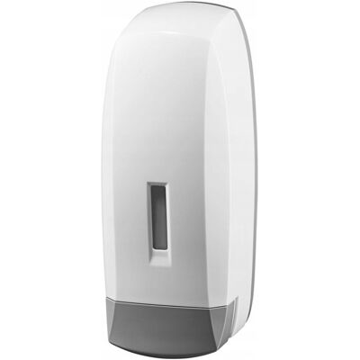 SHUMEE Dispensador De Jabón De Pared Bisk, Plástico, 1000 Ml, Blanco, 1 Unidad. SHUMEE Dispensador De Jabón De Pared Bisk, Plástico, 1000 Ml, Blanco, 1 Unidad.