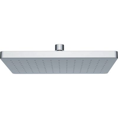 Ducha Mural Autolimpiante En Abs - D2517 - 25 X 17 Cm - Color Negro Mate O Cromo - Bernstein Ducha Mural Autolimpiante En Abs - D2517 - 25 X 17 Cm - Color Negro Mate O Cromo - Bernstein