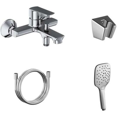 Ravak Life - Grifo De Bañera Con Accesorios, Cromo X07s109 Ravak Life - Grifo De Bañera Con Accesorios, Cromo X07s109