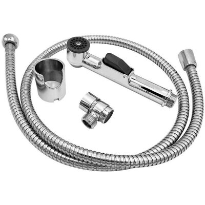 Sapho Ridder - Doccia Per Bidet Lyon Con Tubo Flessibile E Adattatore, Cromata A120500 Sapho Ridder - Doccia Per Bidet Lyon Con Tubo Flessibile E Adattatore, Cromata A120500