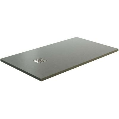 GME - Ardesia - Plato de ducha de resina mineral 200x70cm - Gris GME - Ardesia - Plato de ducha de resina mineral 200x70cm - Gris