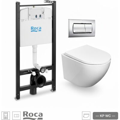 Bastidor Roca Active Pack Cisterna Empotrada Y Pulsador Cromo Br Con Inodoro Suspendido Round Smart 52 Cm Tor 3 Con Asiento Fino Bastidor Roca Active Pack Cisterna Empotrada Y Pulsador Cromo Br Con Inodoro Suspendido Round Smart 52 Cm Tor 3 Con Asiento Fino