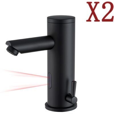 Grifo de lavabo Auralum cromo - Mezclador de latón moderno, giro de 360°, fácil de instalar Grifo de lavabo Auralum cromo - Mezclador de latón moderno, giro de 360°, fácil de instalar