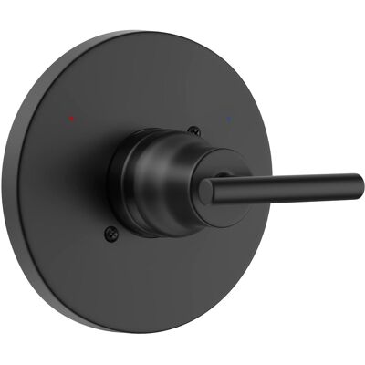 COOCHEER Compatible Con Grifos Delta Trinsic Serie 14, Manijas De Ducha Y Kit De Moldura De Ducha Negro Mate T14059-bl (cartucho Y Válvula No Incluidos). COOCHEER Compatible Con Grifos Delta Trinsic Serie 14, Manijas De Ducha Y Kit De Moldura De Ducha Negro Mate T14059-bl (cartucho Y Válvula No Incluidos).