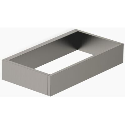 Dornbracht - Anillo de toalla en platino oscuro cuadrado Dornbracht - Anillo de toalla en platino oscuro cuadrado