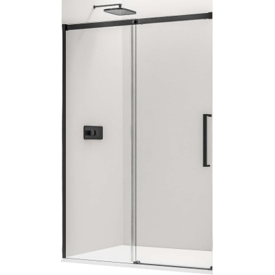 Bernstein DX906 Mampara de ducha reversible negra con recubrimiento Nano - 8mm Bernstein DX906 Mampara de ducha reversible negra con recubrimiento Nano - 8mm