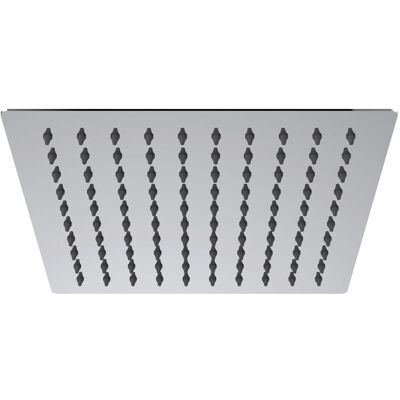 Rociador De Acero Inoxidable Cuadrado 30x30cm Cromo Gme Rociador De Acero Inoxidable Cuadrado 30x30cm Cromo Gme
