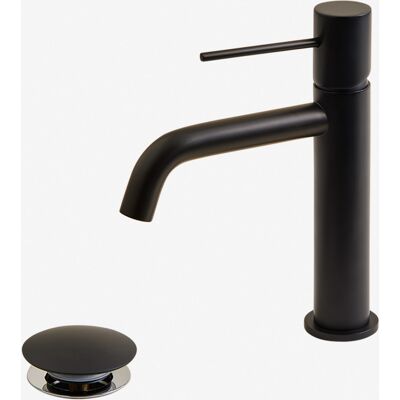 Sklum - Set De Grifo De Lavabo En Latón Y Válvula De Desagüe Para Lavabo Tipo Click-clack Orveta Sklum - Set De Grifo De Lavabo En Latón Y Válvula De Desagüe Para Lavabo Tipo Click-clack Orveta