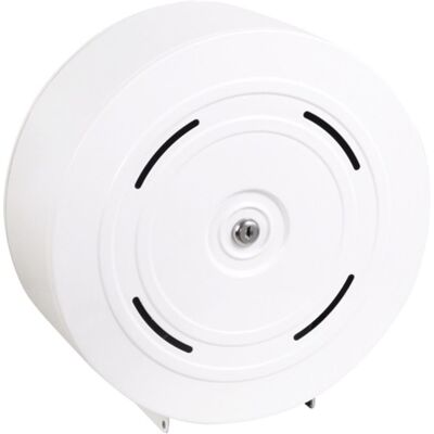 Dispensador de papel higiénico metálico blanco RACON - Dispensador de papel higiénico Dispensador de papel higiénico metálico blanco RACON - Dispensador de papel higiénico