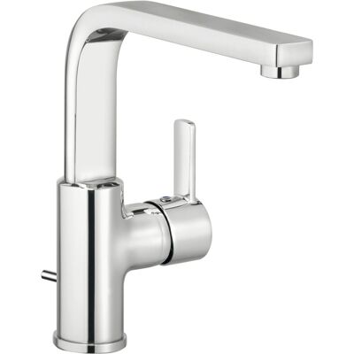 Mezclador de lavabo Kludi Zenta cromo con caño giratorio Mezclador de lavabo Kludi Zenta cromo con caño giratorio