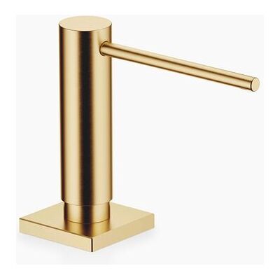 Dispensador Dornbracht con roseta - Latón cepillado - 109 mm proyección Dispensador Dornbracht con roseta - Latón cepillado - 109 mm proyección