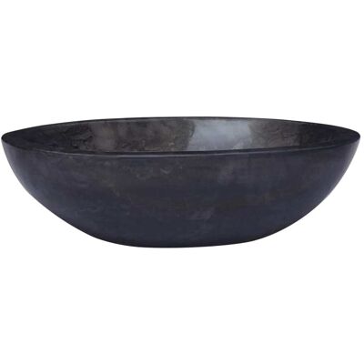 Lavabo de Mármol Negro vidaXL 53x40x15 cm Baño Lavabo de Mármol Negro vidaXL 53x40x15 cm Baño