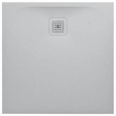 Laufen Pro Mampara de ducha - 900x900mm, Gris claro mate - Plato de ducha Laufen Pro Mampara de ducha - 900x900mm, Gris claro mate - Plato de ducha