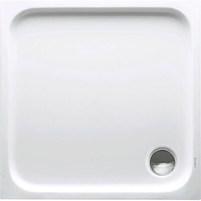 Bañera de ducha rectangular Duravit D-Code - 800x800 mm - Blanco Bañera de ducha rectangular Duravit D-Code - 800x800 mm - Blanco
