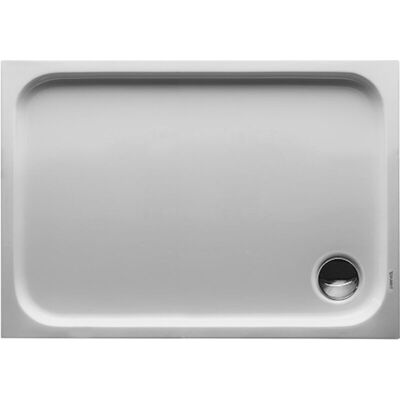 Duravit D-Code Ducha Rectangular con Antideslizante - Blanco - 720093000000001 Duravit D-Code Ducha Rectangular con Antideslizante - Blanco - 720093000000001