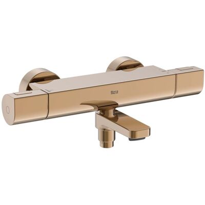 Roca - A5a1e2erg0 T-1000 Grifo Termostático Exterior Para Baño-ducha Oro Rosa - Ref: A5a1e2erg0 Roca - A5a1e2erg0 T-1000 Grifo Termostático Exterior Para Baño-ducha Oro Rosa - Ref: A5a1e2erg0