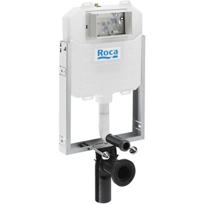 ROCA - A890080100 - WC Básico Compacto - Doble descarga - Cisterna ROCA - A890080100 - WC Básico Compacto - Doble descarga - Cisterna
