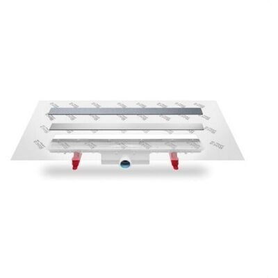 ROCA In-drain X3 - Juego De Desagüe Con Soporte Para Placa De Cerámica (no Incluída) Y Tela Geotextil Premontada ROCA In-drain X3 - Juego De Desagüe Con Soporte Para Placa De Cerámica (no Incluída) Y Tela Geotextil Premontada