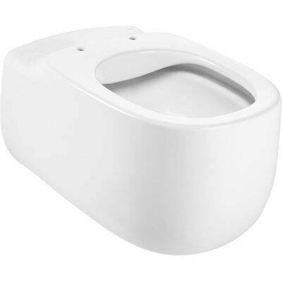 Roca - A3460B7000 Inodoro Suspendido Rimless, Horizontal, Blanco Roca - A3460B7000 Inodoro Suspendido Rimless, Horizontal, Blanco