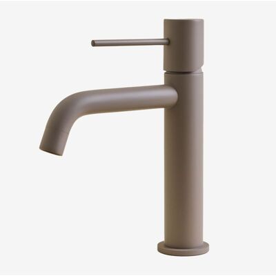 Grifo de lavabo en latón Orveta Moka 20 cm Sklum Grifo de lavabo en latón Orveta Moka 20 cm Sklum