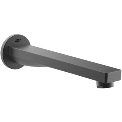 Roca A5253089NM Grifo de Pared para Bañera Titanio Negro Cepillado - Roca Roca A5253089NM Grifo de Pared para Bañera Titanio Negro Cepillado - Roca
